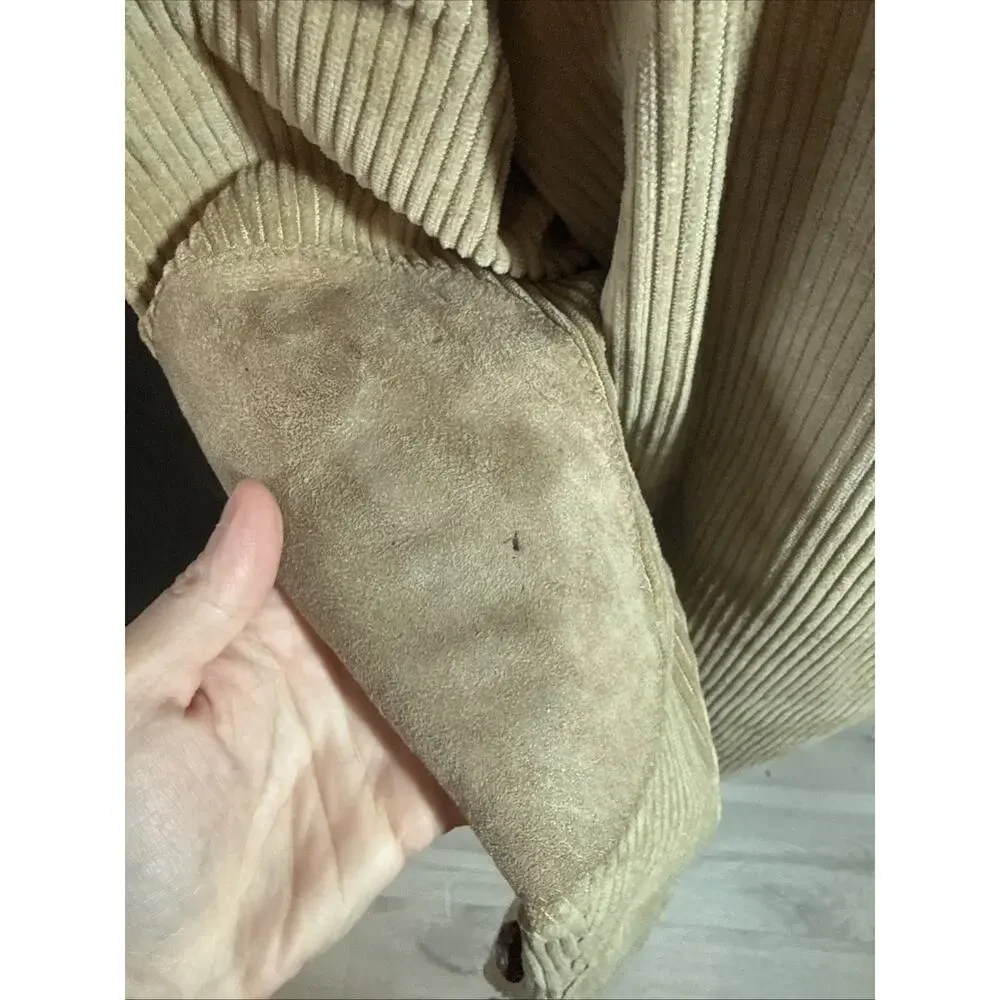 Vintage Sutter & Grant Suit Jacket Coat Elbow Pads Pockets 46R AA3